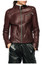 womens Dark Brown Real Leather jacket