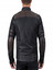 Men Black Bike Riding Leather Jacket