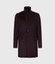 Wool Black Long Coat for Men