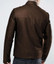 Casual Brown Leather Jacket For Men
