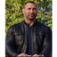 My Spy Movie Dave Bautista Black Leather Jacket
