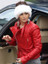 Santa Claus Inspired Cheryl Cole Red Jacket