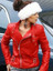 Santa Claus Inspired Cheryl Cole Red Jacket