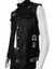 Deacon St. John Cool Leather Black Vest