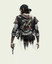 Deacon St. John Cool Leather Black Vest