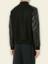 Men College Bomber Black Jacket