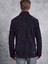 Men Suede Leather Black Jacket