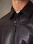 Vintage Men Black Leather Jacket