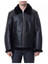 Mens Sheepskin Fur Folding Collar Jacket