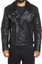 Icon Black Classic Biker Asymmetrical Jacket