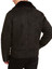 Mens Faux Black Medium Weight Shearling Jacket