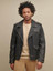 Mens Mike Asymmetrical Leather Jacket