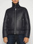Classic Black Aviator Shearling Leather Jacket