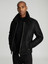 Mens Shearling Biker Fur Collar Jacket