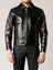 Mens Biker Black Real Leather Jacket
