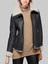 Women Black Aviator Shearling Jacket