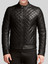 Men Black Sturrock Leather Jacket