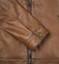 Men's Walnut Brown Biker Jacket