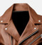 Men's Biker Leather Brown Jacket
