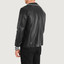 Men's Willis Black Leather Varsity Jacket