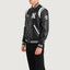 Men's Liberte New York Black Leather Varsity Jacket