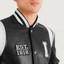 Men's Liberte Illinois Black Leather Varsity Jacket