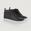 High Top Black Leather Sneakers High Top Black Leather Sneakers