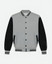 Hellfire Club Grey Varsity Jacket