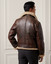 Men's Leather Shearling Jacket