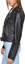 Women's Belted Faux Leather Jacket