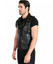 Mens Black Perfecto Biker Leather Vest