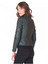 Womens new Green leather Biker jacket