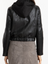 Women Black Lambskin Leather biker Jacket