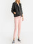 Asymmetrical Black Leather Jacket For Women