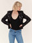 Women Black Biker Moto Jacket