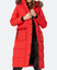 Carrie Preston Elsbeth S01 Red  Parka Coat Front Image