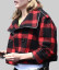 F1 British Grand Prix 2024 Cara Delevingne Red And Black Checked Cropped Jacket 2 F1 British Grand Prix 2024 Cara Delevingne Red And Black Checked Cropped Jacket 2