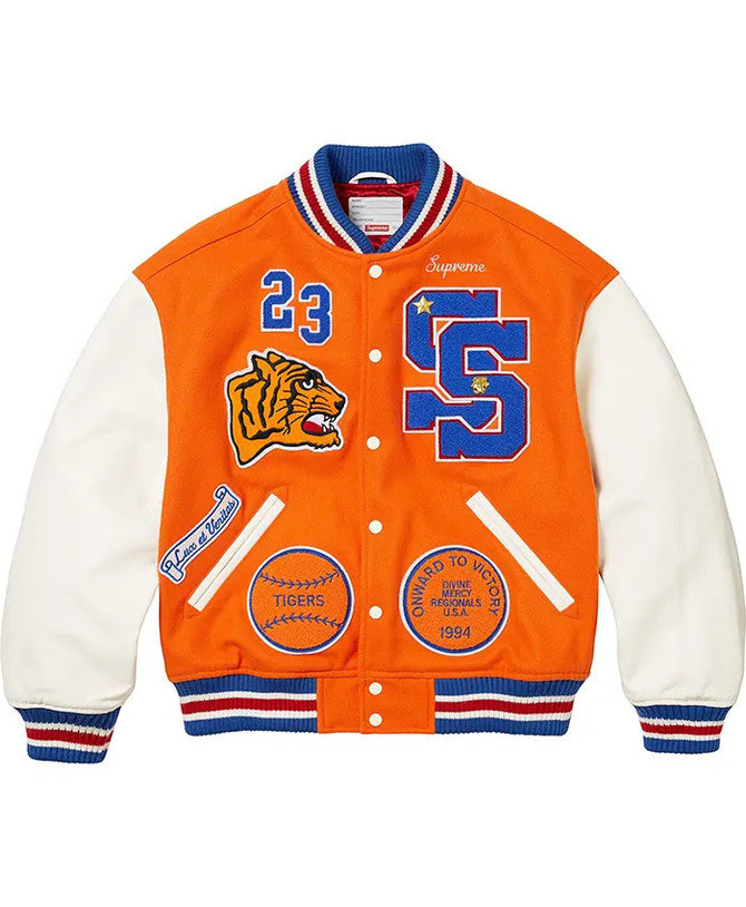 Supreme Tiger Varsity Jacket
