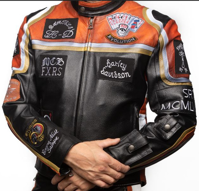 Mickey Rourke Harley Davidson And Marlboro Man Motorcycle Jacket