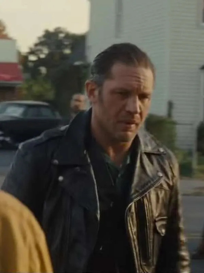 Tom Hardy The Bikeriders Johnny Vandals Chicago Black Jacket