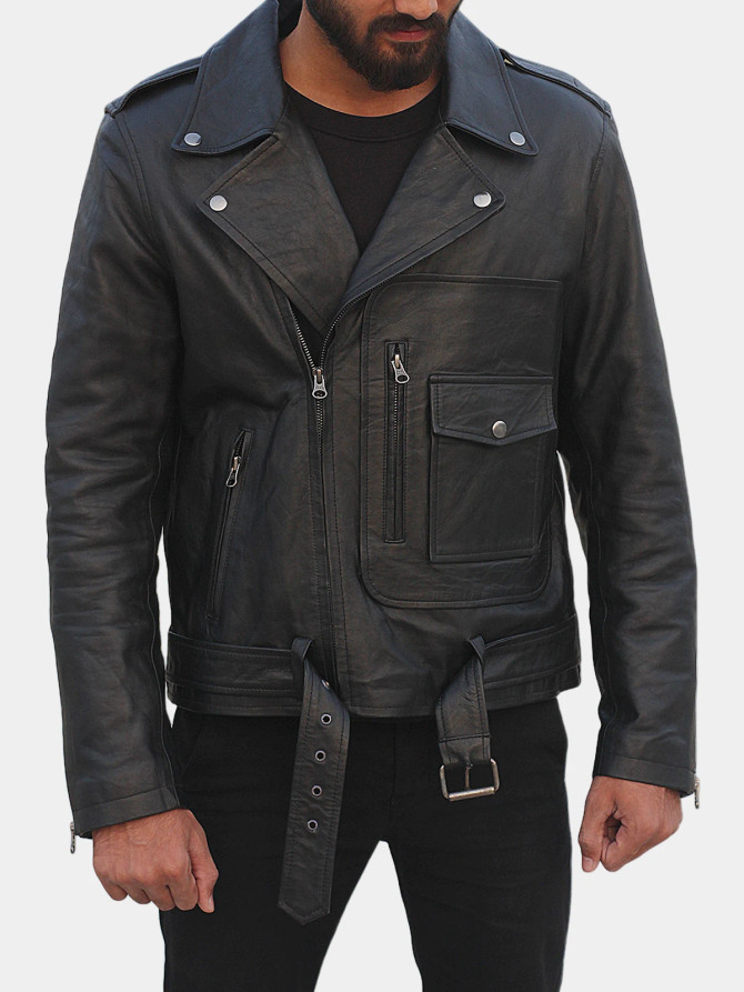 Tom Hardy The Bikeriders Johnny Vandals Chicago Black Leather