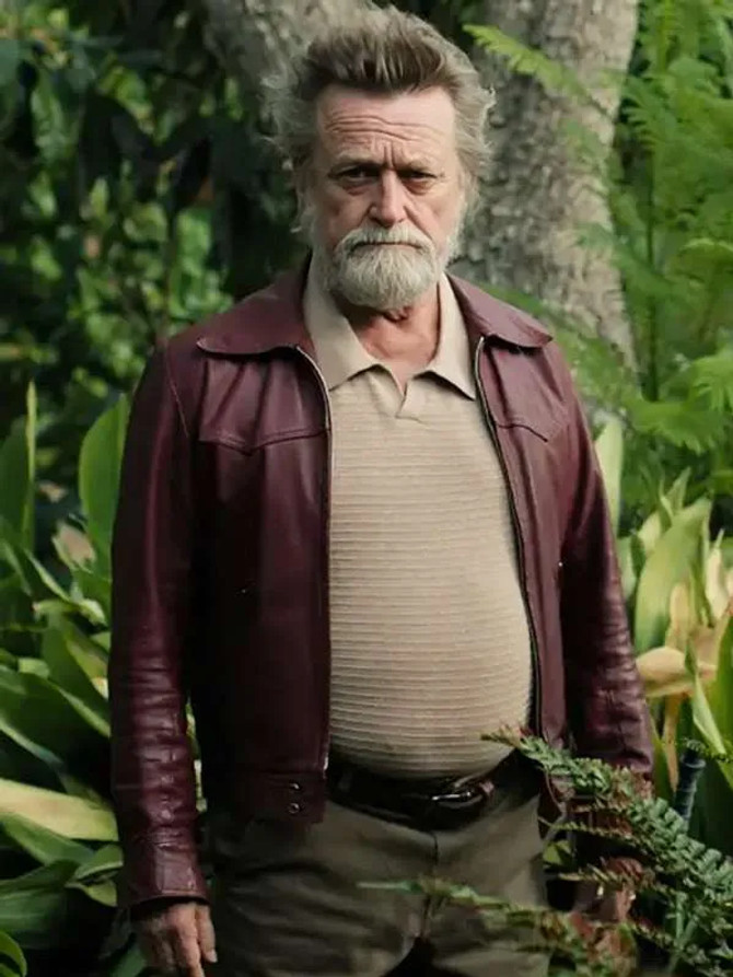 Richard Birthright 2025 Maroon Leather Jacket Richard Birthright 2025 Maroon Leather Jacket