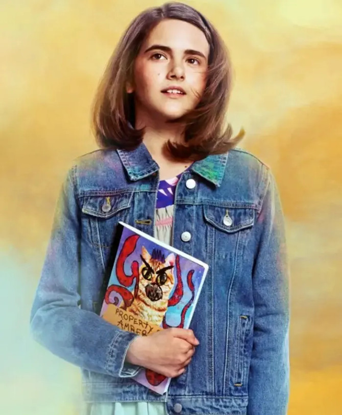 Amber Wyatt Sketch Bianca Belle Blue Jacket