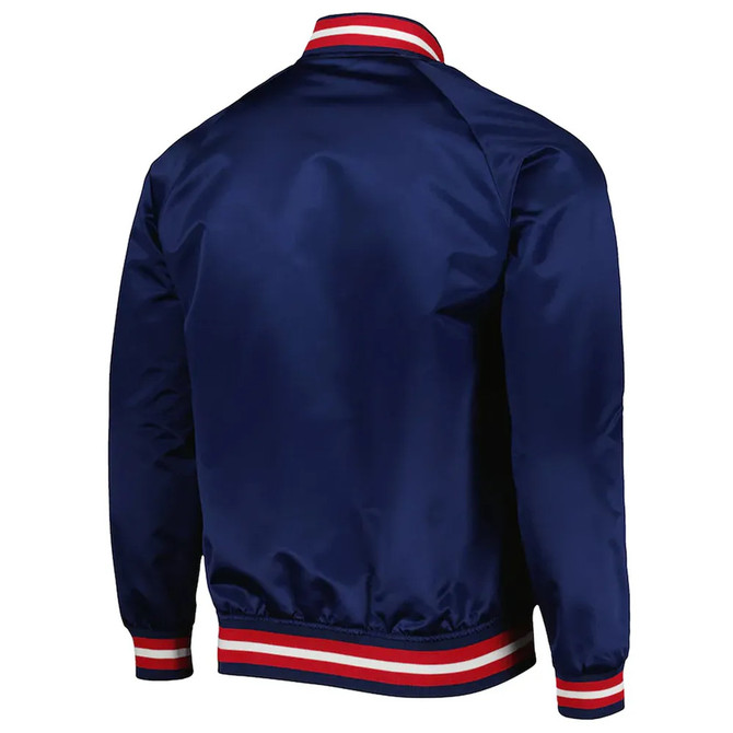 New York Rangers Satin Blue Jacket