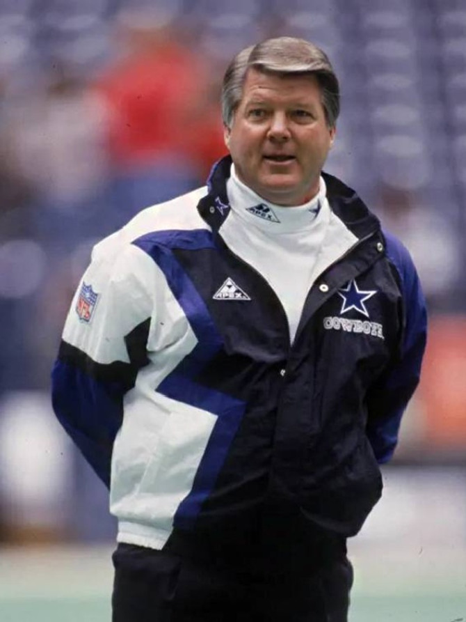 Jimmy Johnson Cowboys Cotton Jacket