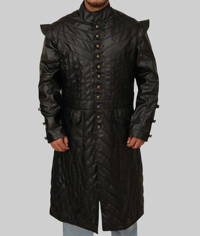 Sails Season 3 Pirate Captain Flint Black Jacket