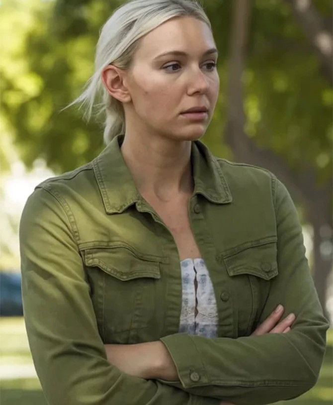 Halloween Aftermath Summer Martin Green Cotton Jacket