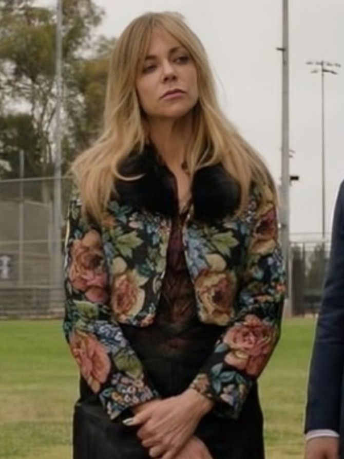 High Potential Kaitlin Olson Floral Jacket