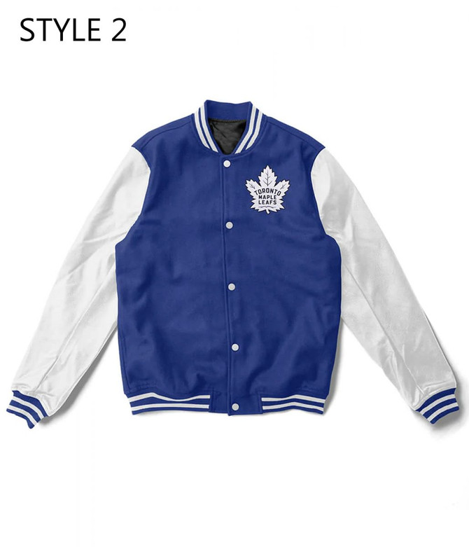 NHL Toronto Maple Leafs Letterman Varsity Jacket