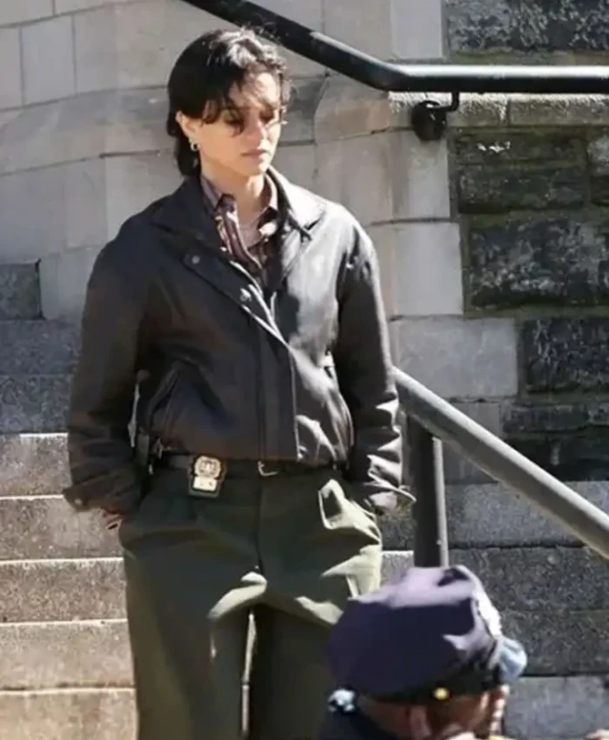Sasha Calle The Exorcist 2027 Leather Jacket
